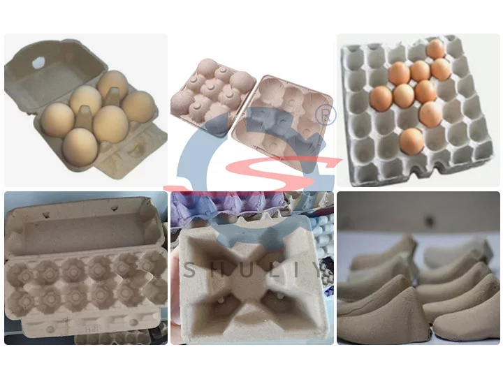 Paper trays for egg tray manufacturing